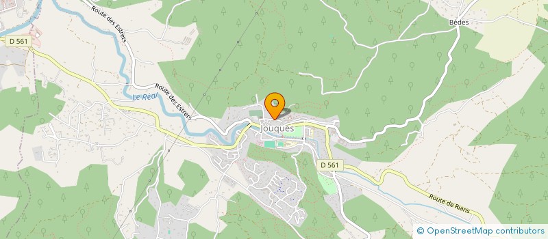 localisation de l'entreprise MONSIEUR JEAN MARTIN  JOUQUES