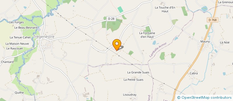 localisation de l'entreprise MONSIEUR JEAN MARTIN  LAMBALLE-ARMOR