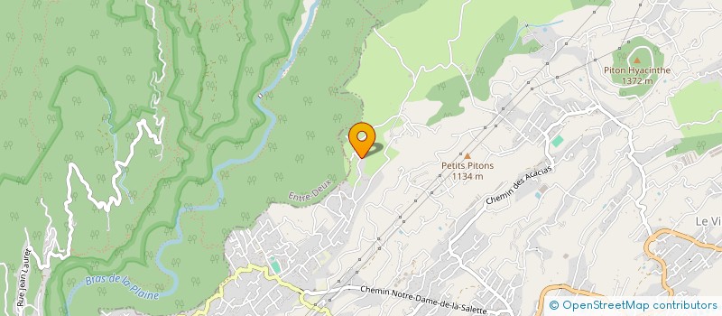 localisation de l'entreprise MONSIEUR JEAN MARTIN  LE TAMPON