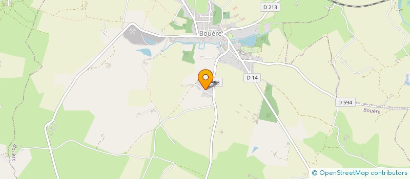 localisation de l'entreprise MONSIEUR JEAN MARTIN  BOUERE