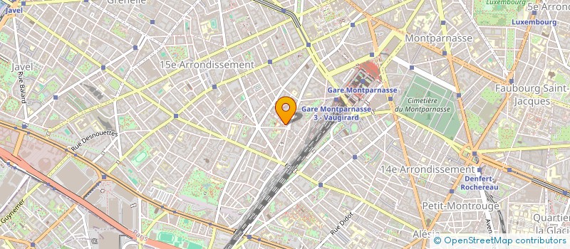 localisation de l'entreprise MONSIEUR JEAN MARTIN  PARIS