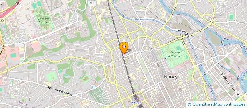 localisation de l'entreprise MONSIEUR JEAN MARTIN  NANCY