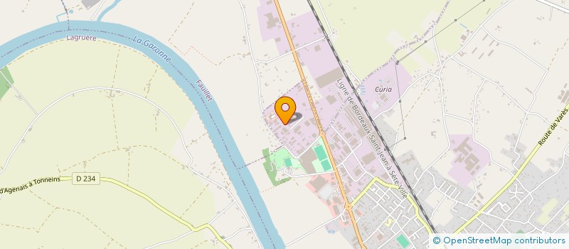 localisation de l'entreprise MONSIEUR JEAN MARTIN  TONNEINS