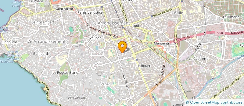 localisation de l'entreprise MONSIEUR JEAN-MARTIN BARBUT à MARSEILLE