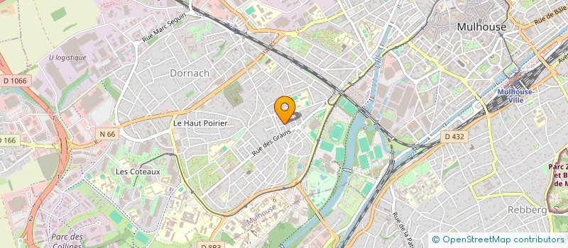 localisation de l'entreprise MONSIEUR JEAN-MARTIN BOGA  MULHOUSE