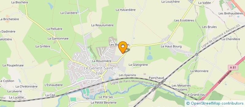 localisation de l'entreprise MONSIEUR JEAN MARTIN DU PUYTISON à AHUILLE