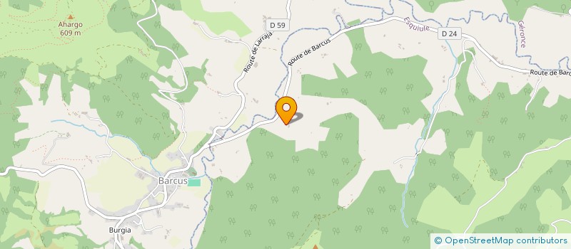 localisation de l'entreprise MONSIEUR JEAN MARTIN TILLOUS  ESQUIULE