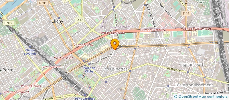 localisation de l'entreprise MONSIEUR JEAN MARTINEAU à PARIS