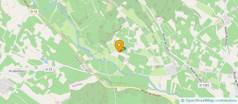 localisation de l'entreprise MONSIEUR JEAN MARTINEZ  PEZENAS