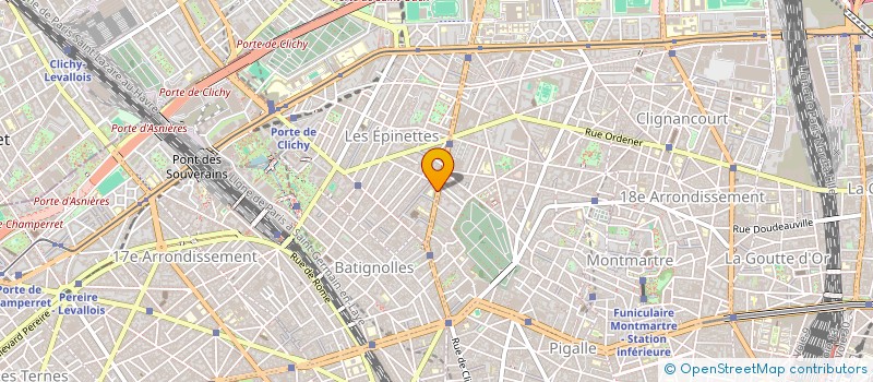 localisation de l'entreprise MONSIEUR JEAN MARTINEZ  PARIS