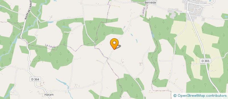 localisation de l'entreprise MONSIEUR JEAN MARTINHO AMARAL  CAUNA