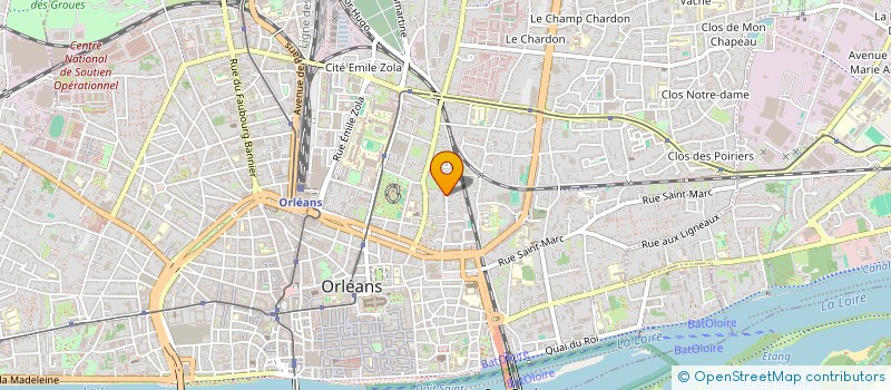 localisation de l'entreprise MONSIEUR JEAN MARTORANA à ORLEANS