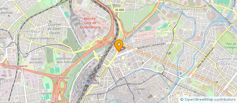 localisation de l'entreprise MONSIEUR JEAN MARX à STRASBOURG