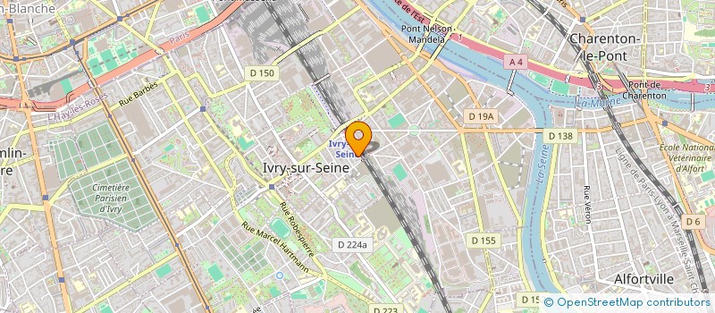 localisation de l'entreprise MONSIEUR JEAN MARY CLERMANSO à IVRY-SUR-SEINE