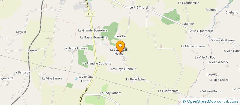 localisation de l'entreprise MONSIEUR JEAN-MARY COLLET  MEDREAC