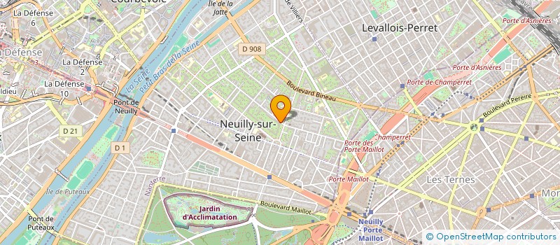 localisation de l'entreprise MONSIEUR JEAN MASCII  NEUILLY-SUR-SEINE