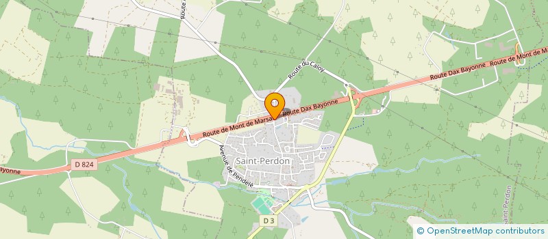 localisation de l'entreprise MONSIEUR JEAN MASCIOCCO  LAGLORIEUSE