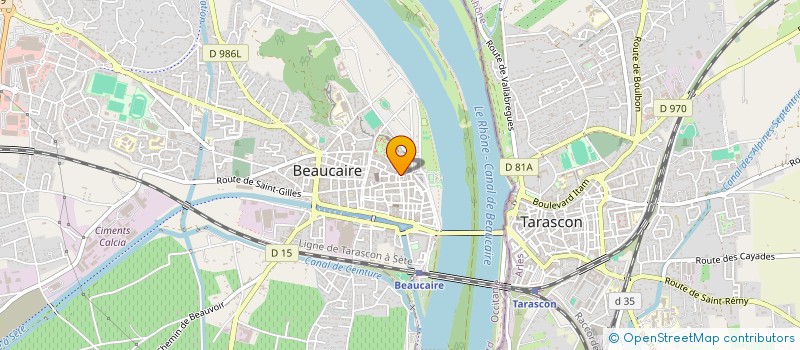 localisation de l'entreprise MONSIEUR JEAN MASERO à BEAUCAIRE