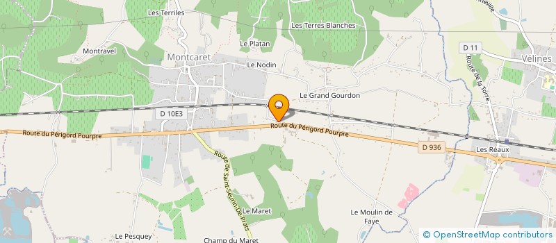 localisation de l'entreprise MONSIEUR JEAN MASO à MONTCARET