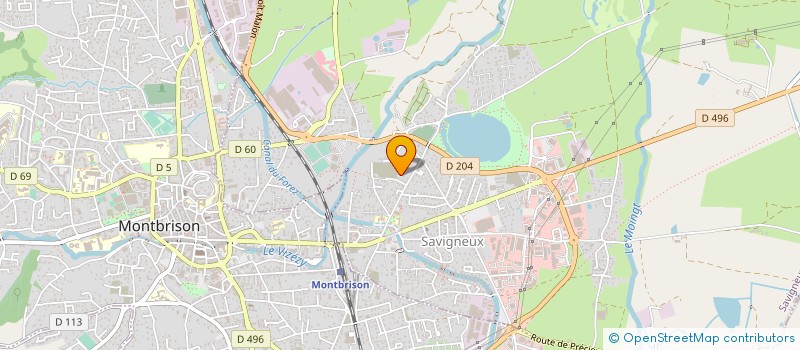 localisation de l'entreprise MONSIEUR JEAN MASSACRIER à SAVIGNEUX