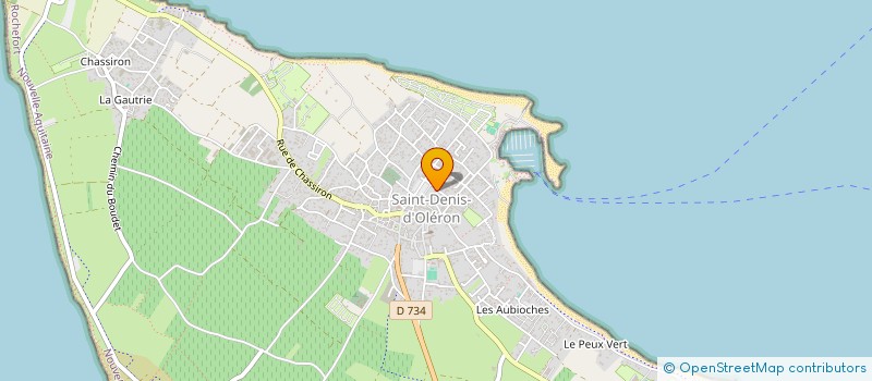 localisation de l'entreprise MONSIEUR JEAN MASSE à SAINT-DENIS-D'OLERON