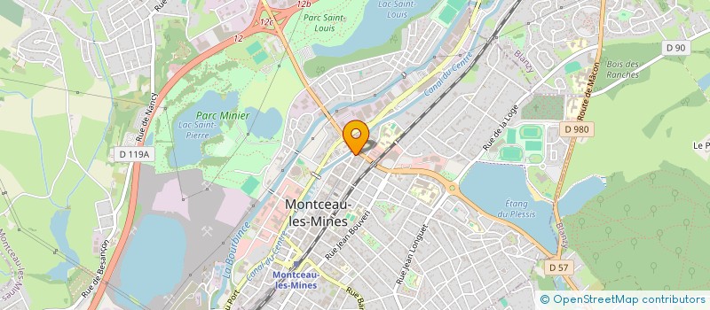 localisation de l'entreprise MONSIEUR JEAN MASSENOT à MONTCEAU-LES-MINES