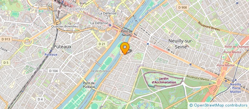 localisation de l'entreprise MONSIEUR JEAN MASSET à NEUILLY-SUR-SEINE