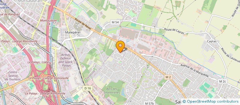 localisation de l'entreprise MONSIEUR JEAN MASSICOT  SAINT-ORENS-DE-GAMEVILLE