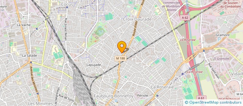 localisation de l'entreprise MONSIEUR JEAN MASSIP à TOULOUSE