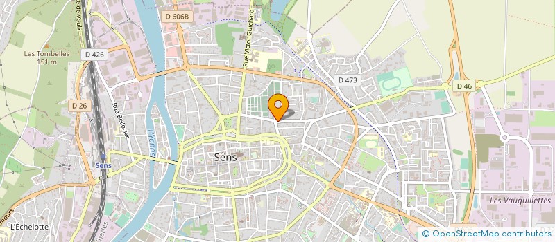 localisation de l'entreprise MONSIEUR JEAN MASSON à SENS