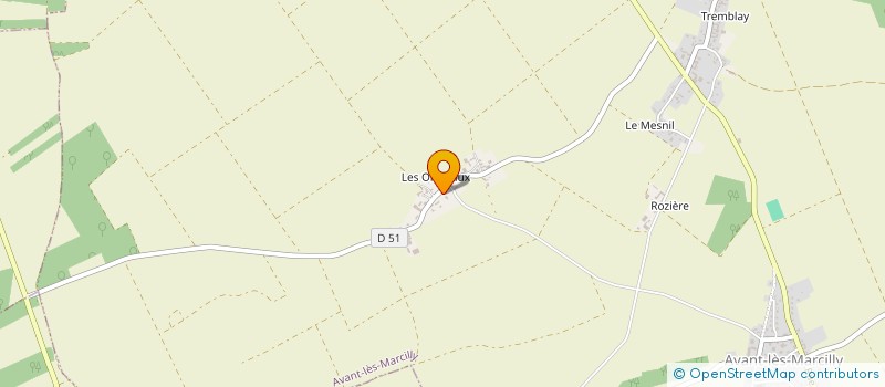 localisation de l'entreprise MONSIEUR JEAN MASSON  AVANT-LES-MARCILLY