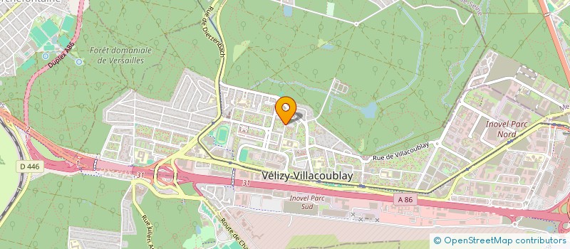 localisation de l'entreprise MONSIEUR JEAN MASSUYEAU  VELIZY-VILLACOUBLAY