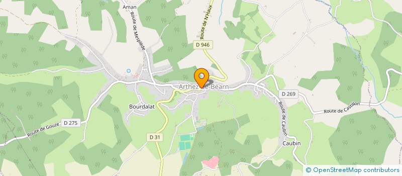localisation de l'entreprise MONSIEUR JEAN MATABOS à ARTHEZ-DE-BEARN