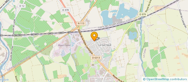 localisation de l'entreprise MONSIEUR JEAN-MATHIEU DESCAMPS  AIMARGUES