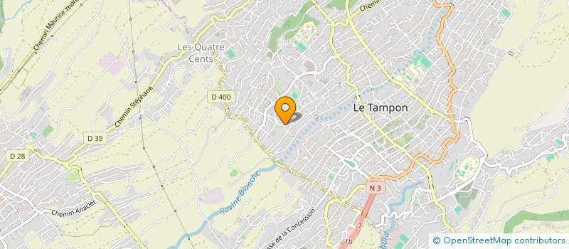 localisation de l'entreprise MONSIEUR JEAN MATHIEU MALLI  LE TAMPON