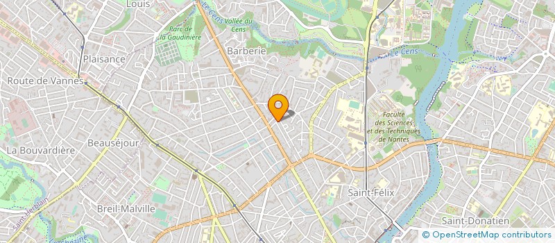 localisation de l'entreprise MONSIEUR JEAN MATHIS  NANTES