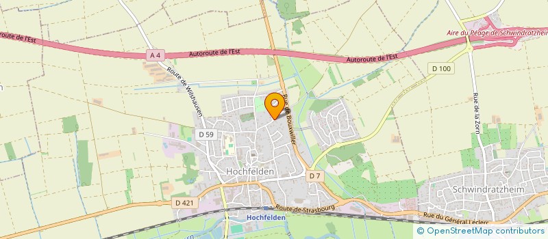 localisation de l'entreprise MONSIEUR JEAN MATHIS  ALTECKENDORF