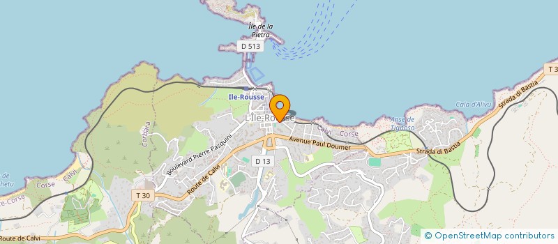 localisation de l'entreprise MONSIEUR JEAN MATTEI à L'ILE ROUSSE