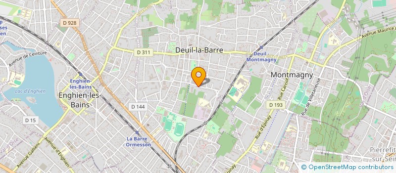 localisation de l'entreprise MONSIEUR JEAN MATTEI à DEUIL-LA-BARRE