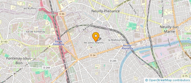 localisation de l'entreprise MONSIEUR JEAN MATTHIEU FAIVRE DUPAIGRE à LE PERREUX-SUR-MARNE