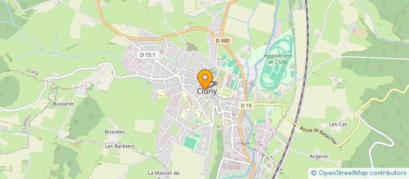 localisation de l'entreprise MONSIEUR JEAN-MATTHIEU GONZALEZ à CLUNY