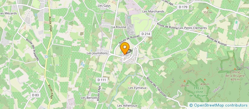 localisation de l'entreprise MONSIEUR JEAN MATTIELLO  VILLARS