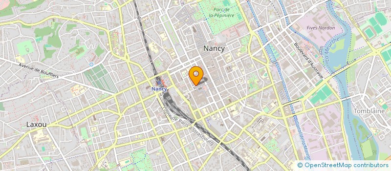 localisation de l'entreprise MONSIEUR JEAN MATTON  NANCY