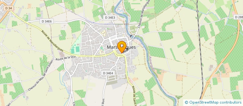 localisation de l'entreprise MONSIEUR JEAN MATURANO à MARSILLARGUES