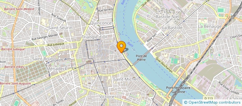 localisation de l'entreprise MONSIEUR JEAN MAUBARET  BORDEAUX