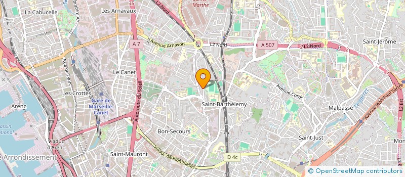 localisation de l'entreprise MONSIEUR JEAN MAUBERT à MARSEILLE