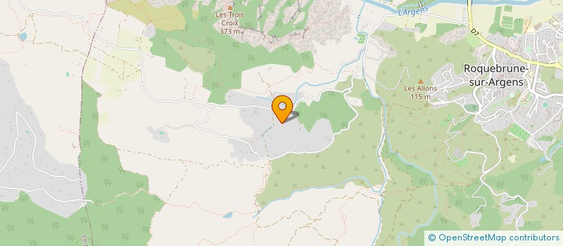 localisation de l'entreprise MONSIEUR JEAN MAUCCI à ROQUEBRUNE-SUR-ARGENS