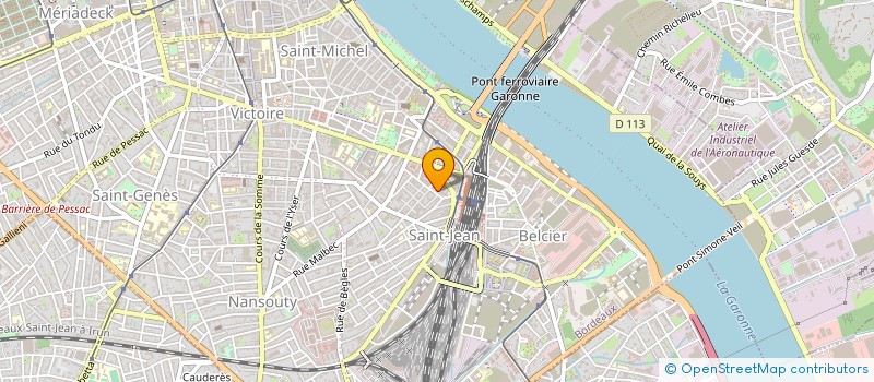 localisation de l'entreprise MONSIEUR JEAN MAUCOR à BORDEAUX