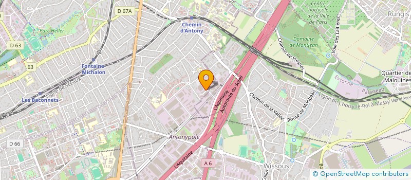 localisation de l'entreprise MONSIEUR JEAN MAUGEAIS à ANTONY