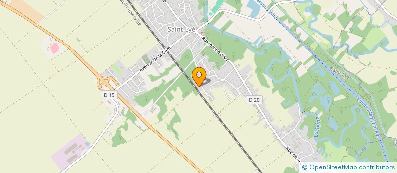 localisation de l'entreprise MONSIEUR JEAN MAUGER  SAINT-LYE